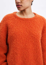 Load image into Gallery viewer, FRNCH Sapporo boucle knit Orange