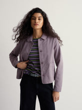 Load image into Gallery viewer, Seasalt Coombe Lane cotton jacket Grape Thistle