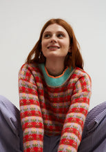 Load image into Gallery viewer, Dr Bloom Blossom pattern knit Rojo
