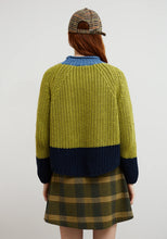 Load image into Gallery viewer, Dr. Bloom Braid front knit Verde