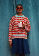 Load image into Gallery viewer, Dr Bloom Blossom pattern knit Rojo