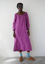 Load image into Gallery viewer, DR BLOOM Sorbete linen dress Frambuesa