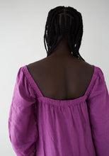 Load image into Gallery viewer, DR BLOOM Sorbete linen dress Frambuesa