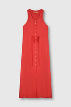 Load image into Gallery viewer, Rino & Pelle Denies button through maxi dress Tango