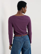 Load image into Gallery viewer, Seasalt Easel jersey top Grape