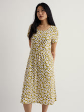 Load image into Gallery viewer, Seasalt Enor jersey dress Inked Cosmos Avocado - CW CW