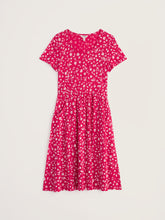 Load image into Gallery viewer, Seasalt Enor jersey dress Sea Spray Floral Bright Radish