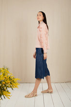 Load image into Gallery viewer, Bonté Fleur frill detail sweat Rosewater