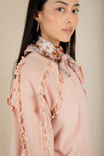 Load image into Gallery viewer, Bonté Fleur frill detail sweat Rosewater