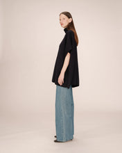 Load image into Gallery viewer, Grace & Mila Saison knit poncho Marine