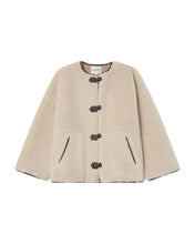 Load image into Gallery viewer, Grace & Mila Simon shearling jacket Ecru