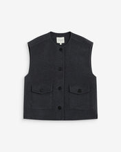 Load image into Gallery viewer, Grace & Mila Adagio tailored gilet Anthracite
