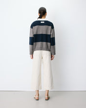 Load image into Gallery viewer, Grace & Mila Astre knit polo shirt Marine