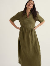 Load image into Gallery viewer, Seasalt Fen Violet linen dress Creek - CW CW