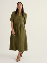 Load image into Gallery viewer, Seasalt Fen Violet linen dress Creek - CW CW