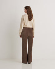 Load image into Gallery viewer, Yerse Dobra soft tricot cord trouser Taupe