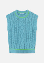 Load image into Gallery viewer, Dr. Bloom Nest vest Turqoise