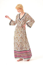Load image into Gallery viewer, Chico Soleil Monica cotton maxi dress Rose Mandala - CW CW