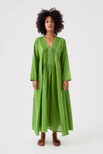 Load image into Gallery viewer, Chico Soleil Zazie pintuck detail dress Peridot Green - CW CW