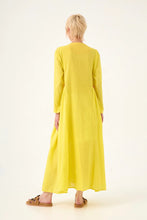 Load image into Gallery viewer, Chico Soleil Zazie pintuck detail cotton dress Bright Yellow - CW CW