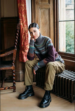 Load image into Gallery viewer, Eribe Alpine roll collar sweater Esmeralda