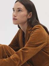 Load image into Gallery viewer, Nice Things Bubble cord blazer Tan