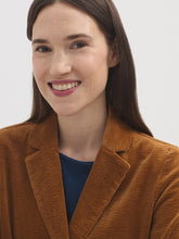Load image into Gallery viewer, Nice Things Bubble cord blazer Tan