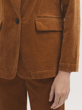 Load image into Gallery viewer, Nice Things Bubble cord blazer Tan
