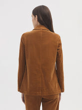 Load image into Gallery viewer, Nice Things Bubble cord blazer Tan