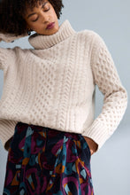 Load image into Gallery viewer, Seasalt Pine forest merino wool cable jumper Aran