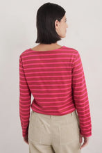 Load image into Gallery viewer, Seasalt Sailor shirt Breton Dahlia Coulis
