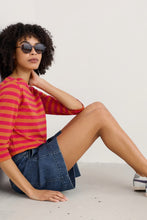 Load image into Gallery viewer, Seasalt Sailor top scallion Wild Raspberry
