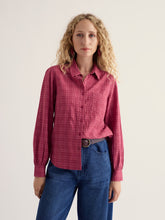 Load image into Gallery viewer, Seasalt Isla self check shirt Dark Rose