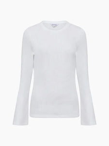 Great Plains Ladder detail sleeve top White
