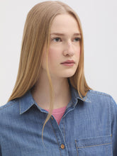 Load image into Gallery viewer, Nice Things denim shirt dress Light Denim