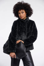 Load image into Gallery viewer, Rino & Pelle Kion plush teddy jacket Urban Teal
