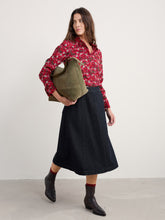 Load image into Gallery viewer, Seasalt Larissa shirt Winter Wildflower Carmine