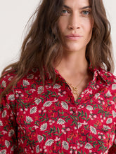 Load image into Gallery viewer, Seasalt Larissa shirt Winter Wildflower Carmine