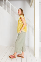 Load image into Gallery viewer, Bonté Marcel embroidered detail blouse Lime