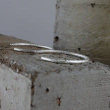 Load image into Gallery viewer, Dansk Audrey Glow Hoop Earring Silver Plating