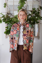 Load image into Gallery viewer, Bonté Mikka reversible quilted check & print jacket Ink Sand Multi