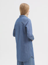 Load image into Gallery viewer, Nice Things denim shirt dress Light Denim