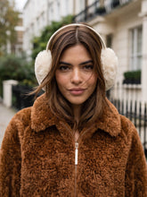 Load image into Gallery viewer, Nooki Otis teddy faux fur bomber Toffee