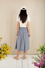 Load image into Gallery viewer, Bonté Polly scalloped hem mini gingham check skirt Navy - CW CW