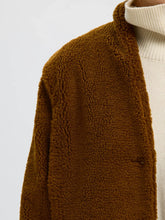 Load image into Gallery viewer, Selected Isabel teddy jacket Monks Robe