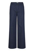 Load image into Gallery viewer, Part Two Sarana denim tailored trouser Rinse Blue Denim