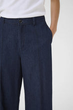 Load image into Gallery viewer, Part Two Sarana denim tailored trouser Rinse Blue Denim
