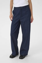 Load image into Gallery viewer, Part Two Sarana denim tailored trouser Rinse Blue Denim