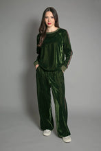 Load image into Gallery viewer, Nooki Phoenix luxe velvet trouser Olive