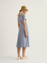 Load image into Gallery viewer, Seasalt Pier View dress Bunched Cornflowers Dark Voyage - CW CW